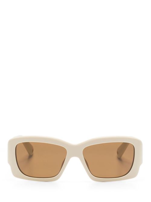 Croisere Sunglasses LINDA FARROW X JACQUEMUS | JAC60C2SUNCROISIERESANDGOLDBROWN